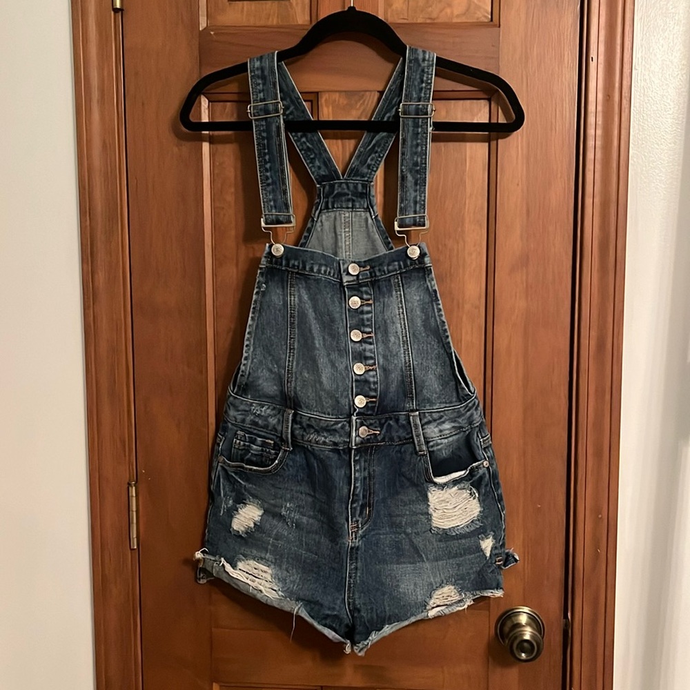harmony + HAVOC Blue Jean Overalls (WITH DEFECT)